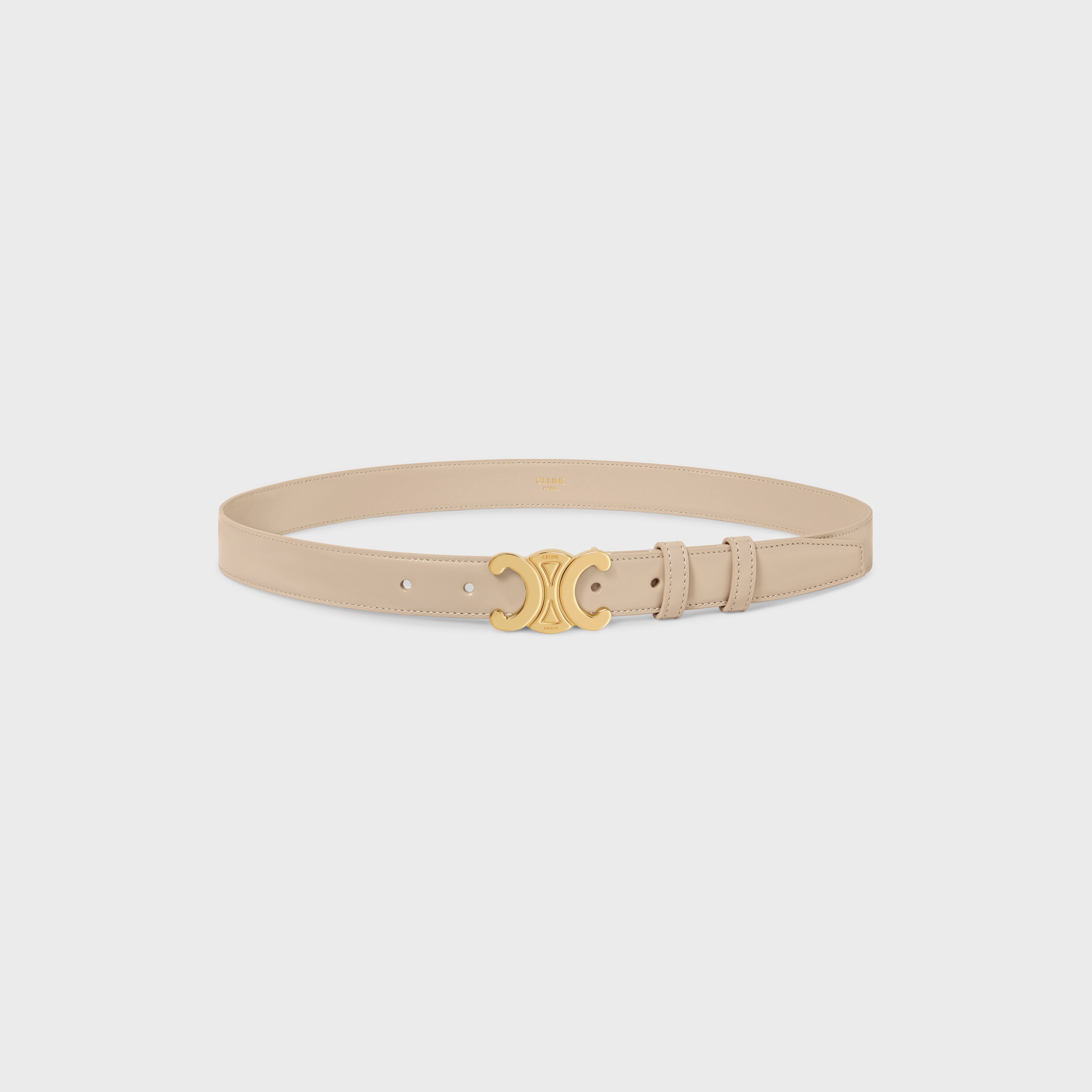 Medium Triomphe Belt in Taurillon Leather - 3