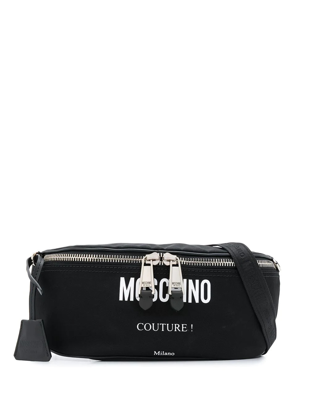 logo print belt bag - 1