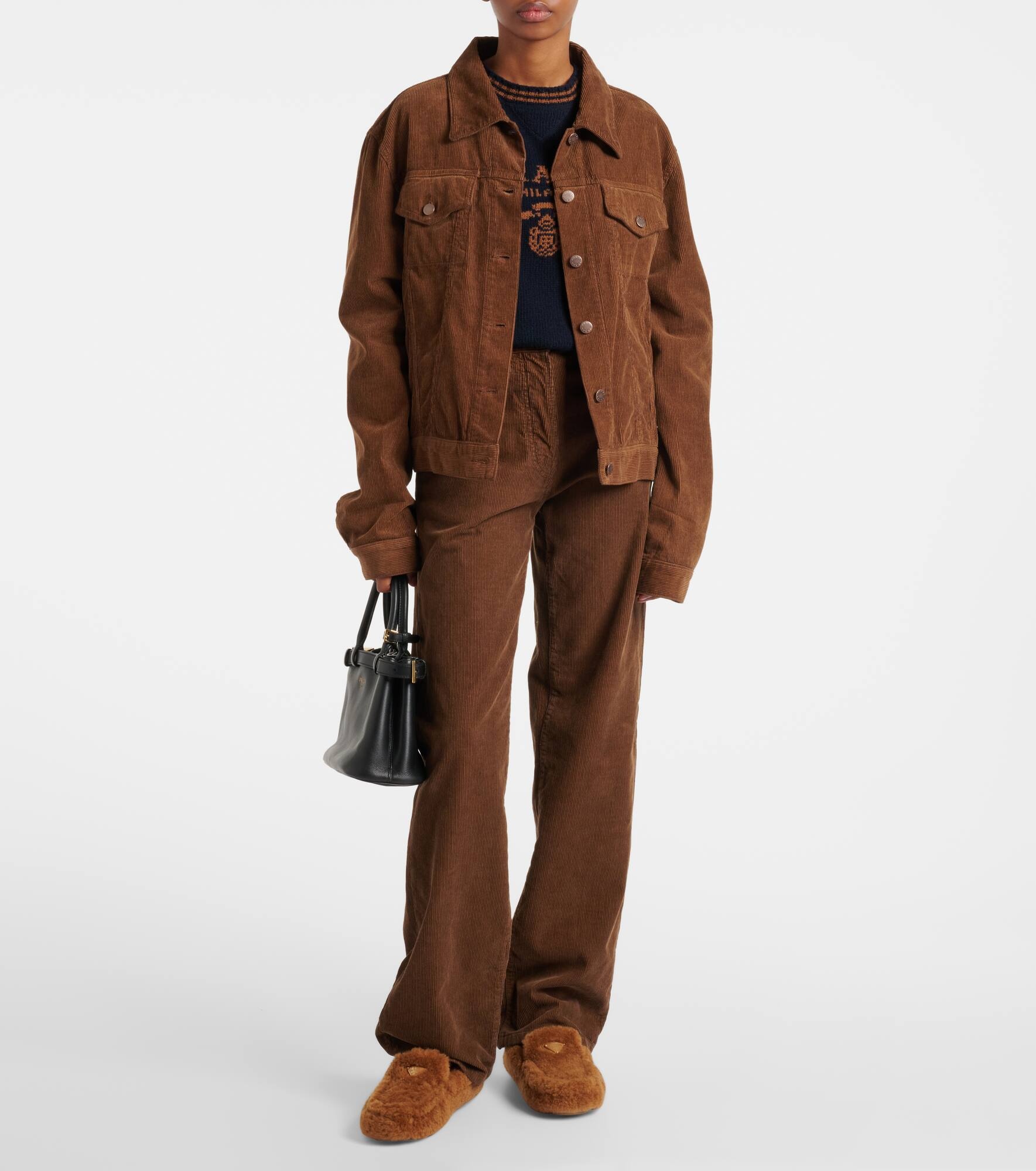 Shearling driving loafers - 3