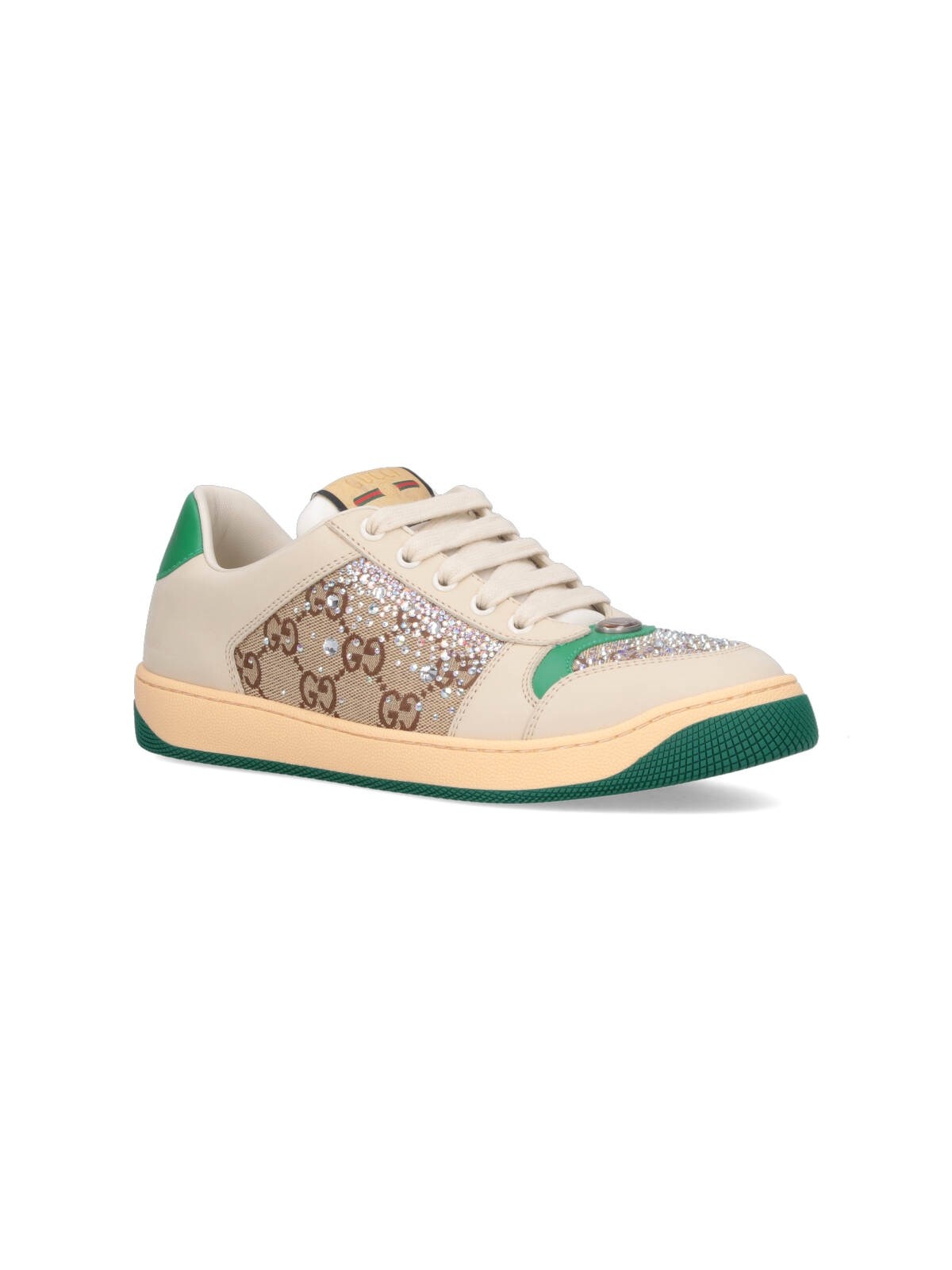 'SCREENER' RHINESTONE SNEAKERS - 2