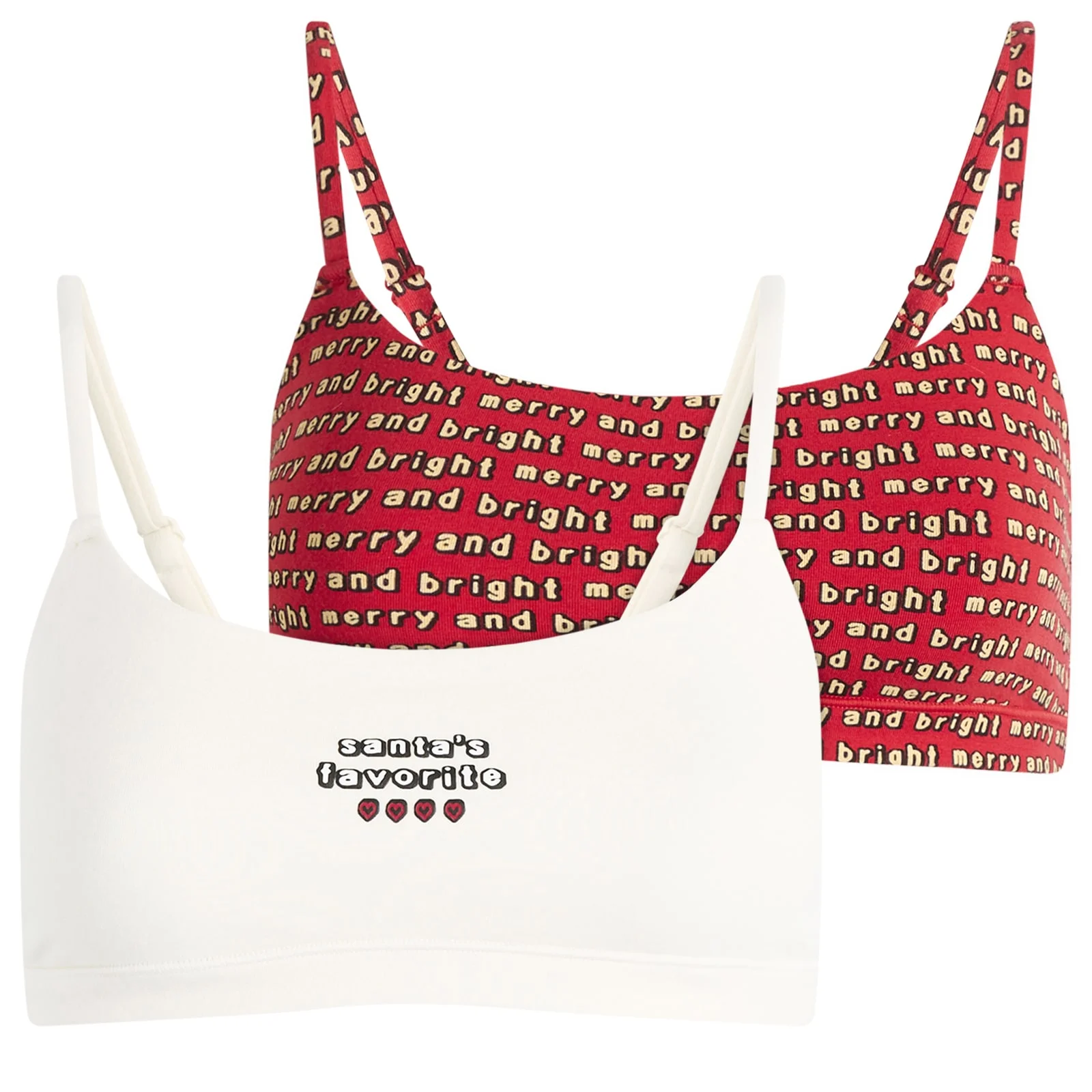 SKIMS x CPFM Cotton Jersey Scoop Bralette 2-Pack - 1