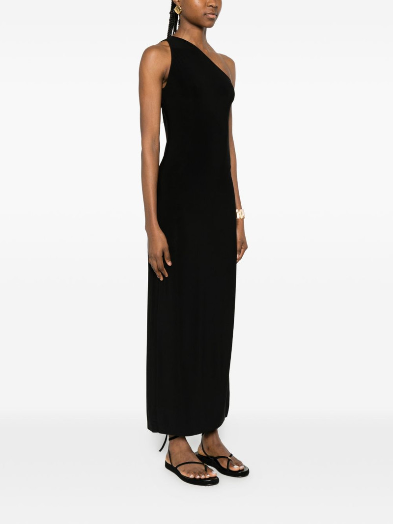 one-shoulder side-slit maxi dress 3