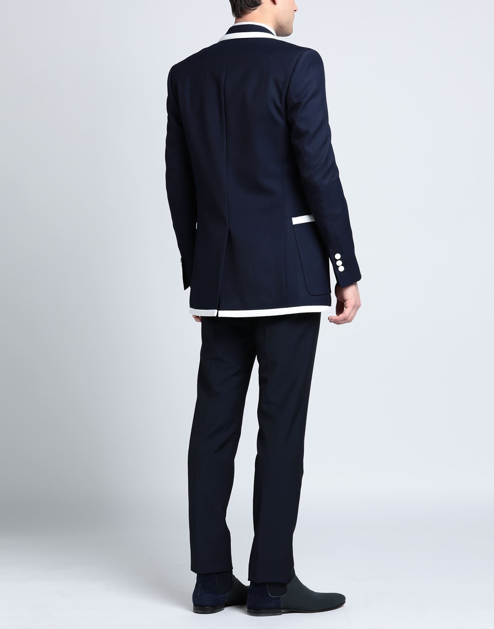 Blue Men's Blazer - 4