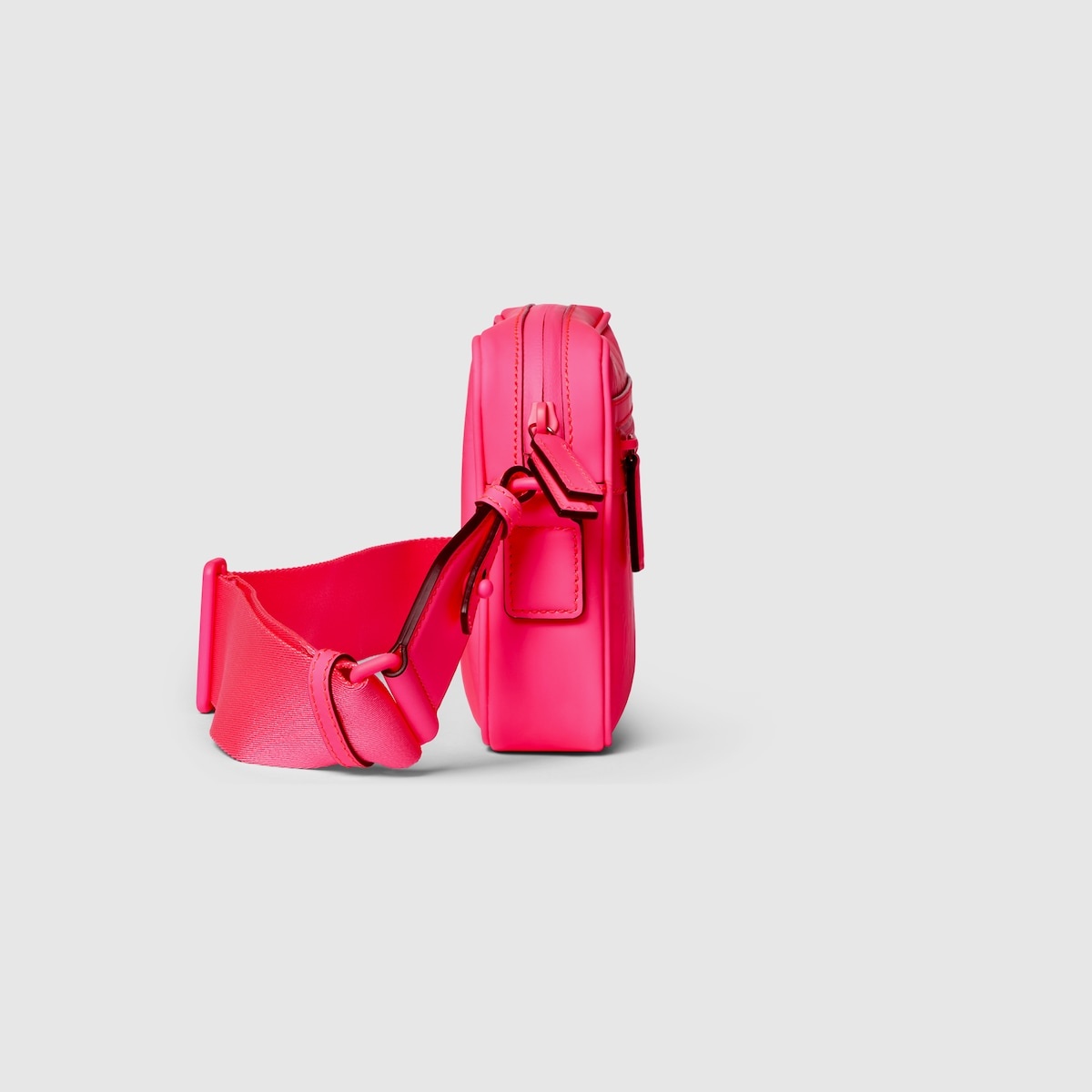 GG rubber-effect crossbody bag - 5