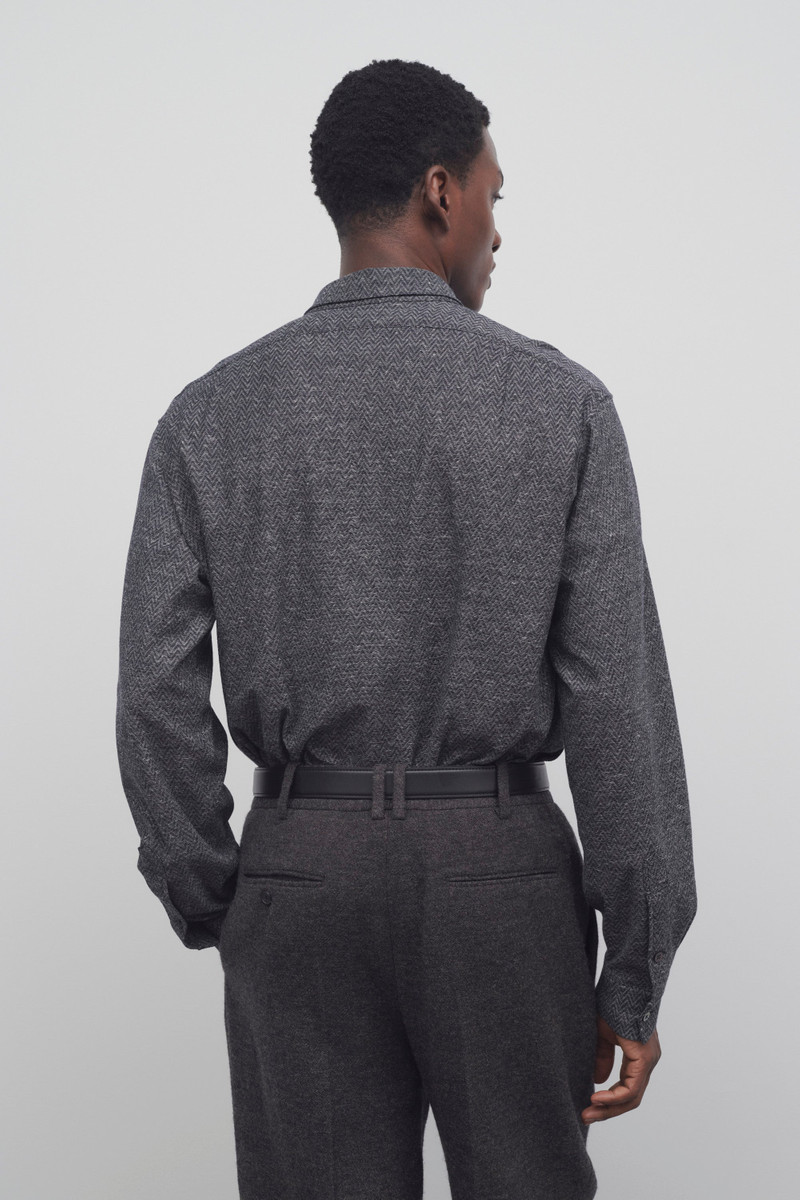 Cardiff Shirt in Cotton and Linen 5