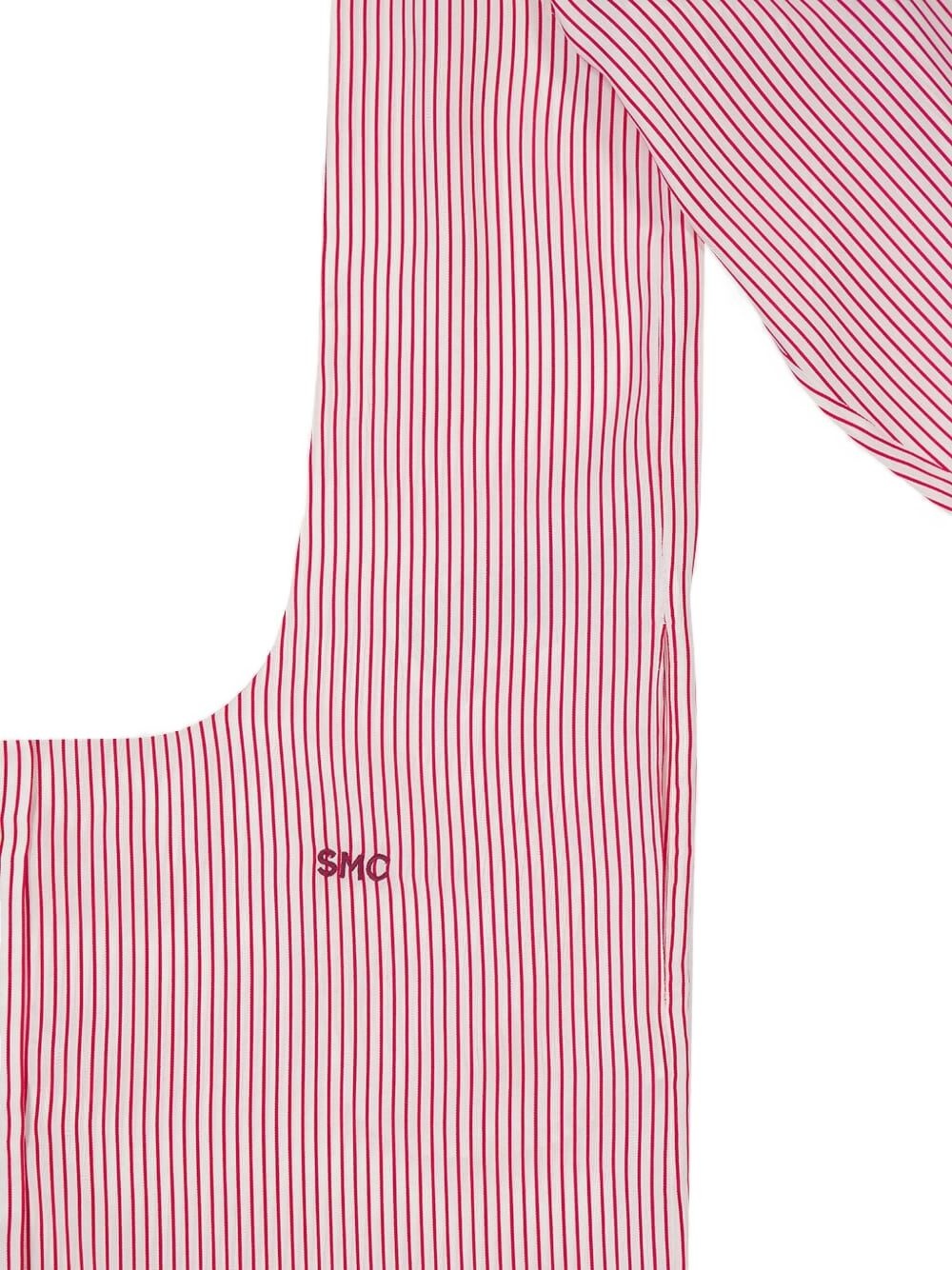 striped shirt dress - 4