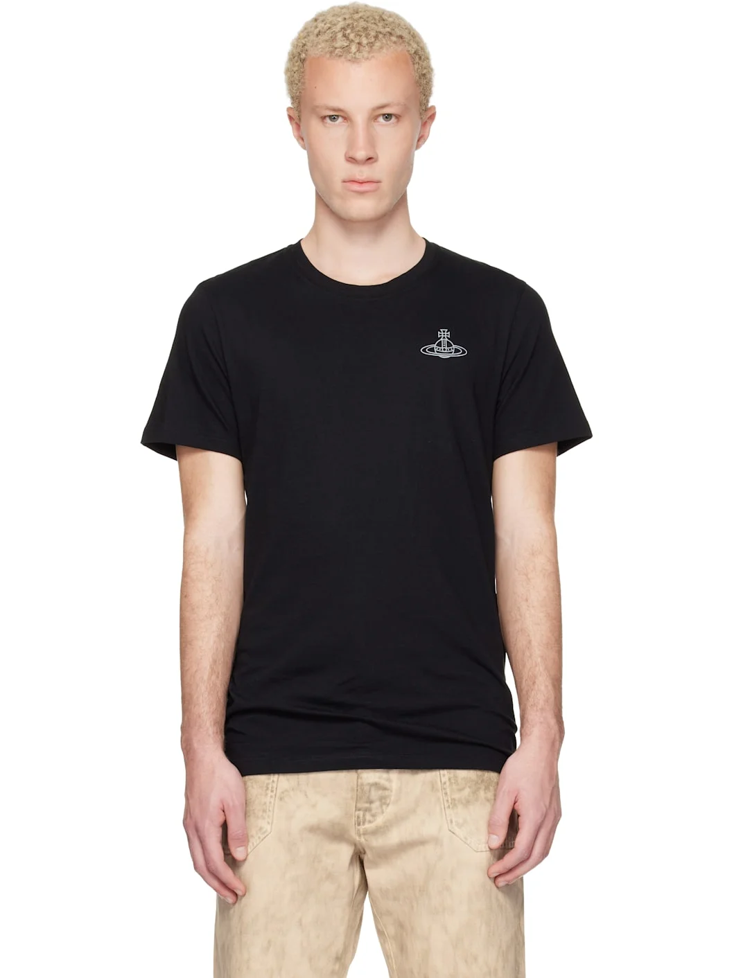 Two-Pack Black Cotton Jersey T-shirts - 1