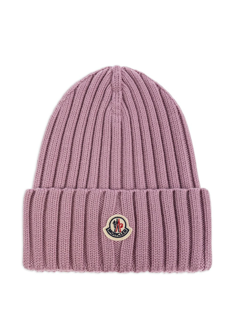 ribbed-knit beanie 1