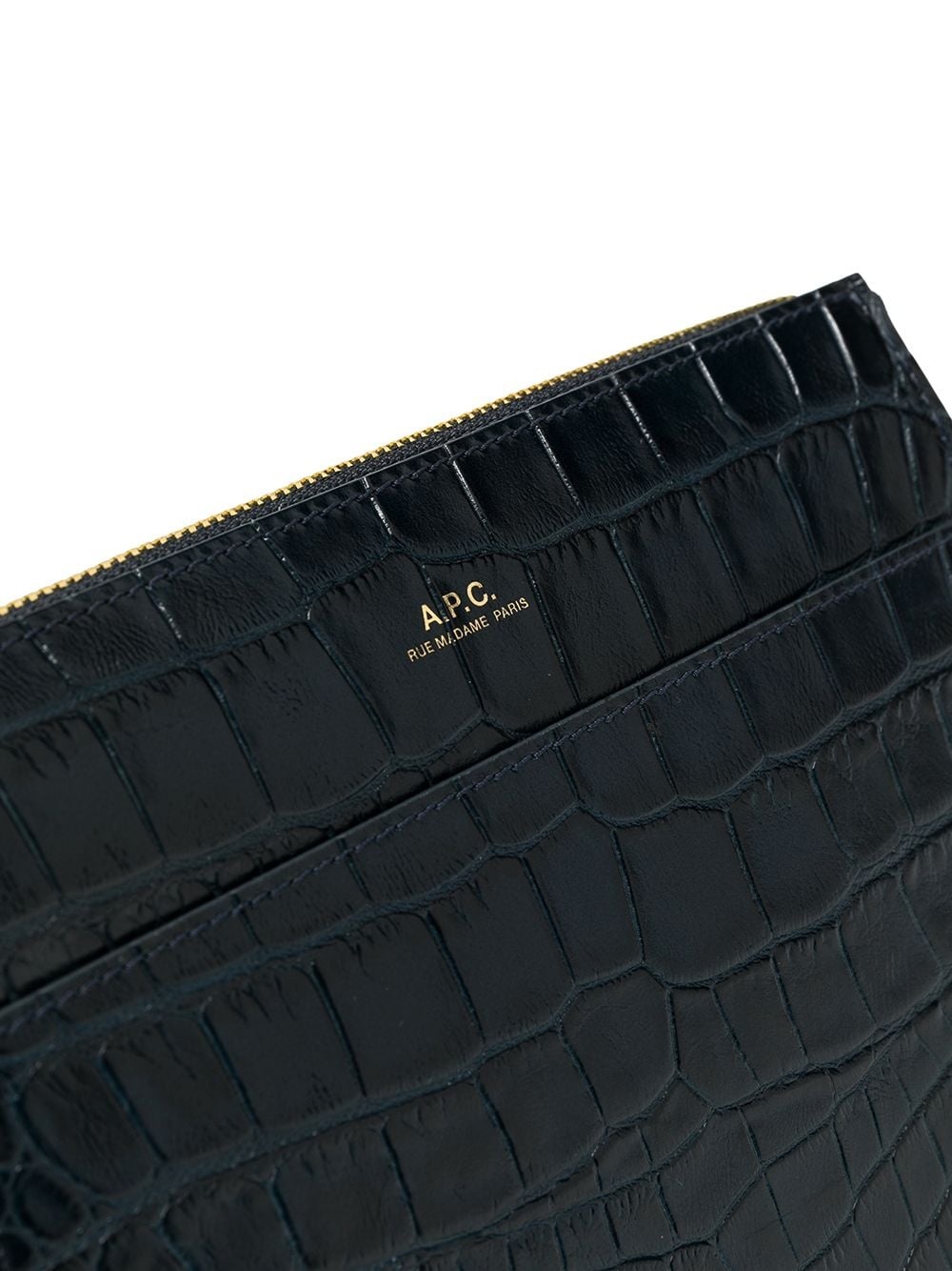 Ella crocodile-effect crossbody bag - 4