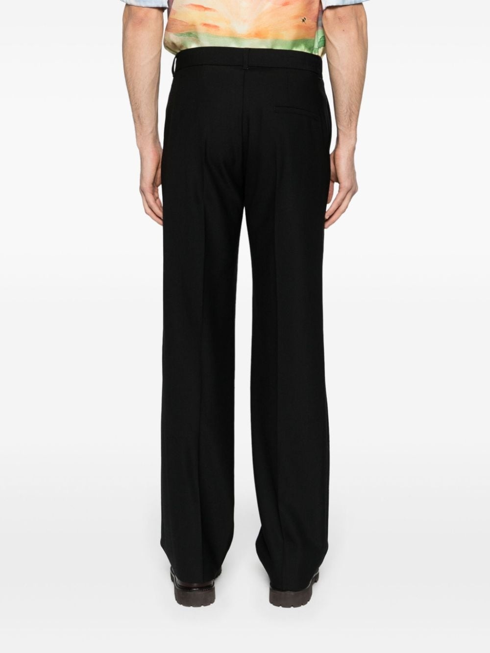 mid-rise tailored trousers - 4