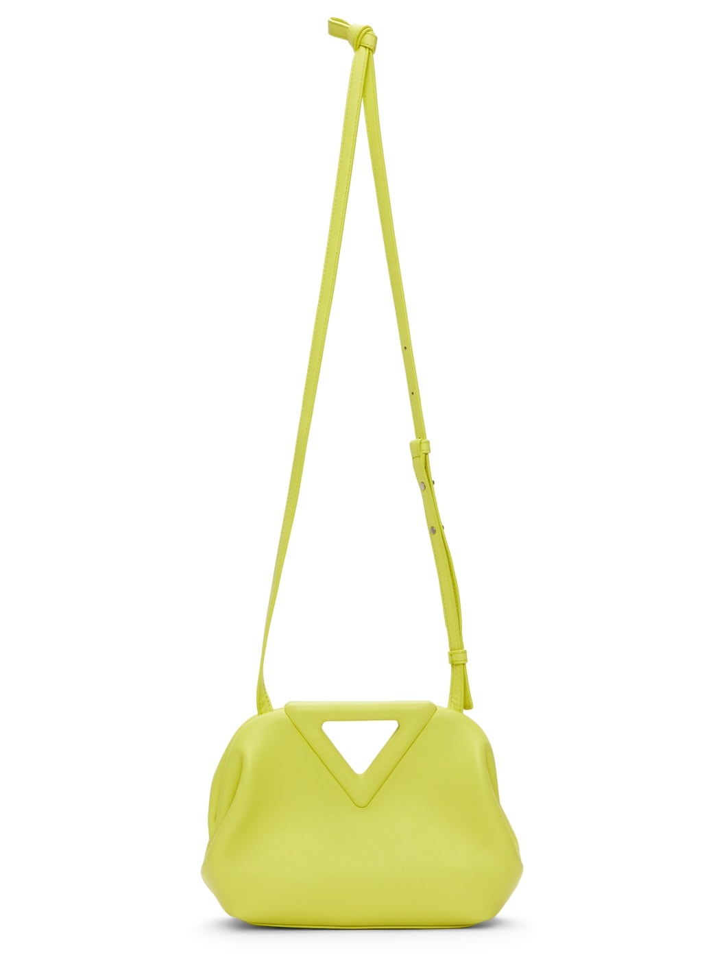 Yellow Small V Clasp Bag - 3