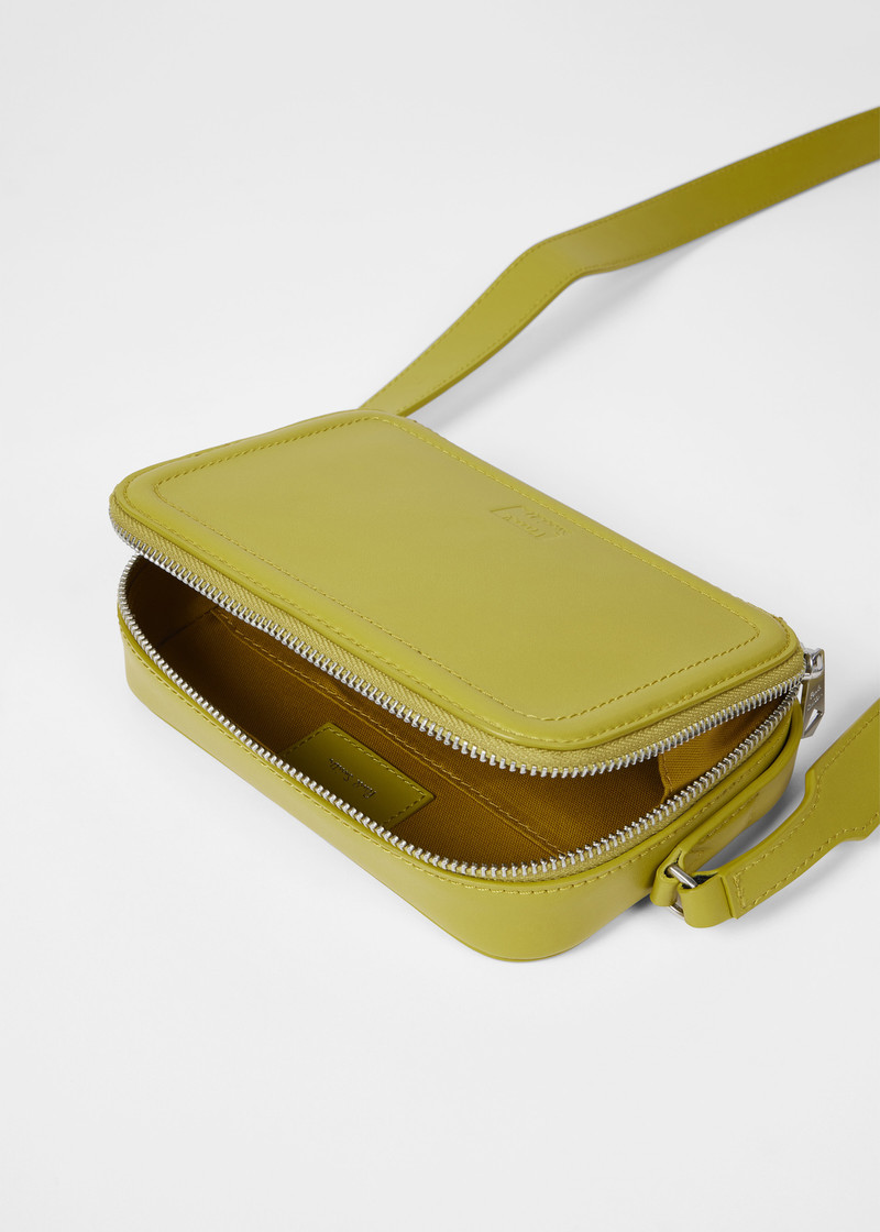 Olive Green Leather Flight Bag 6