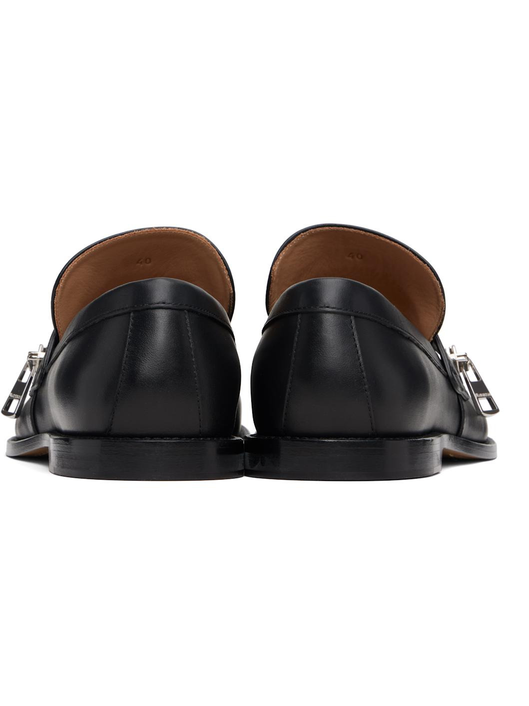 Black Biker Loafers - 2