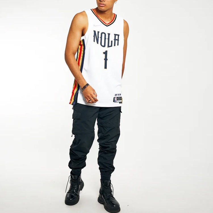 Nike x NBA New Orleans Pelicans 21-22 Jerseys 'Zion Williamson 1' DB4037-100 - 2