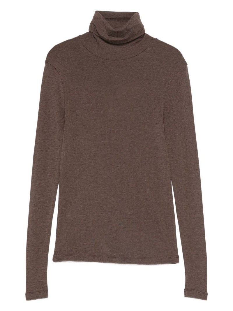 turtleneck long-sleeve sweater 1