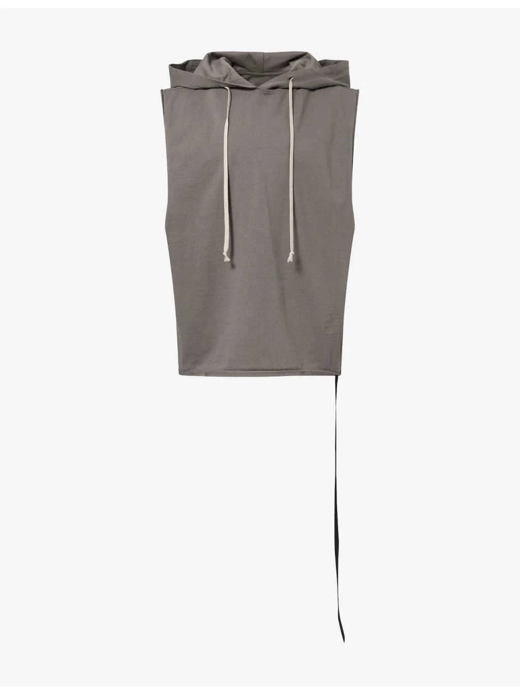 Hooded Sleeveless Cotton Hoody - 1