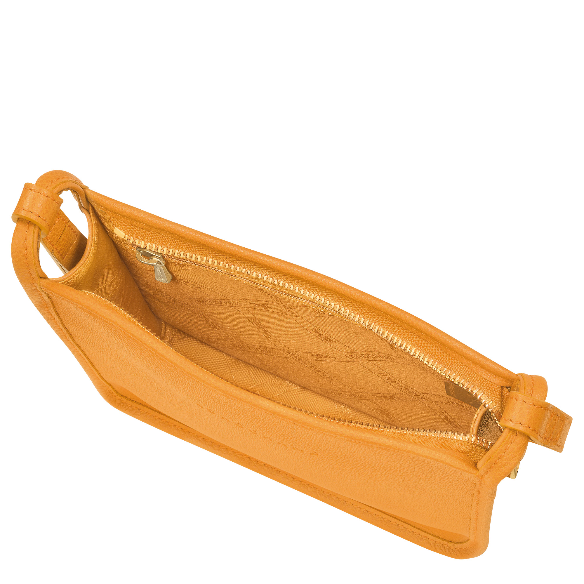 Le Foulonné S Crossbody bag Apricot - Leather - 5