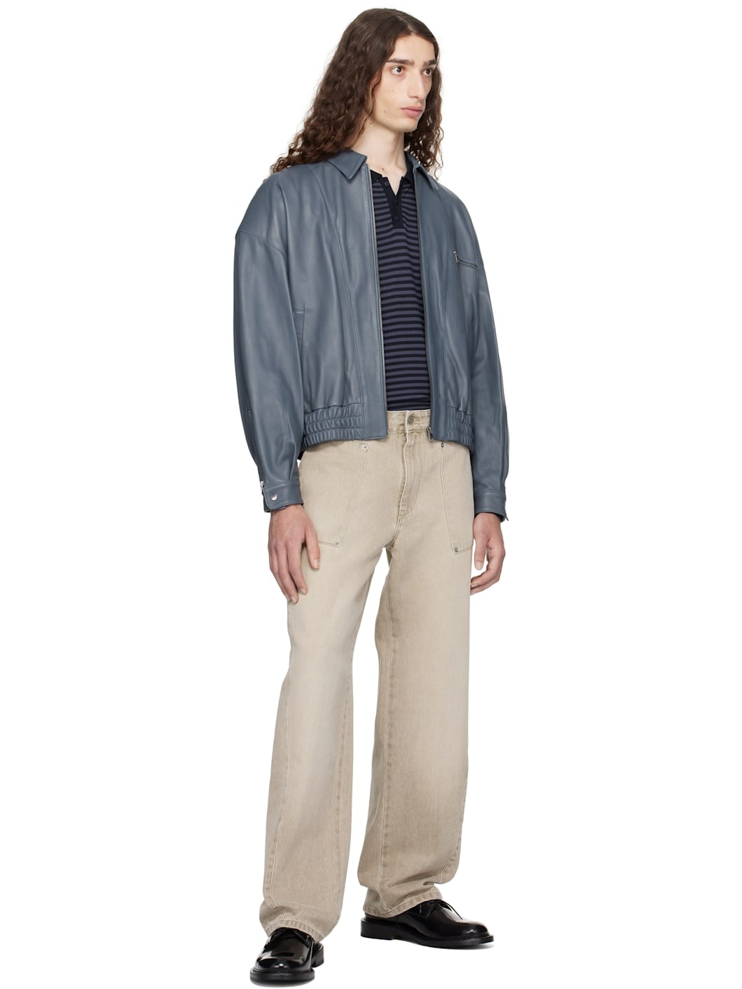 Taupe Orlando Jeans - 4