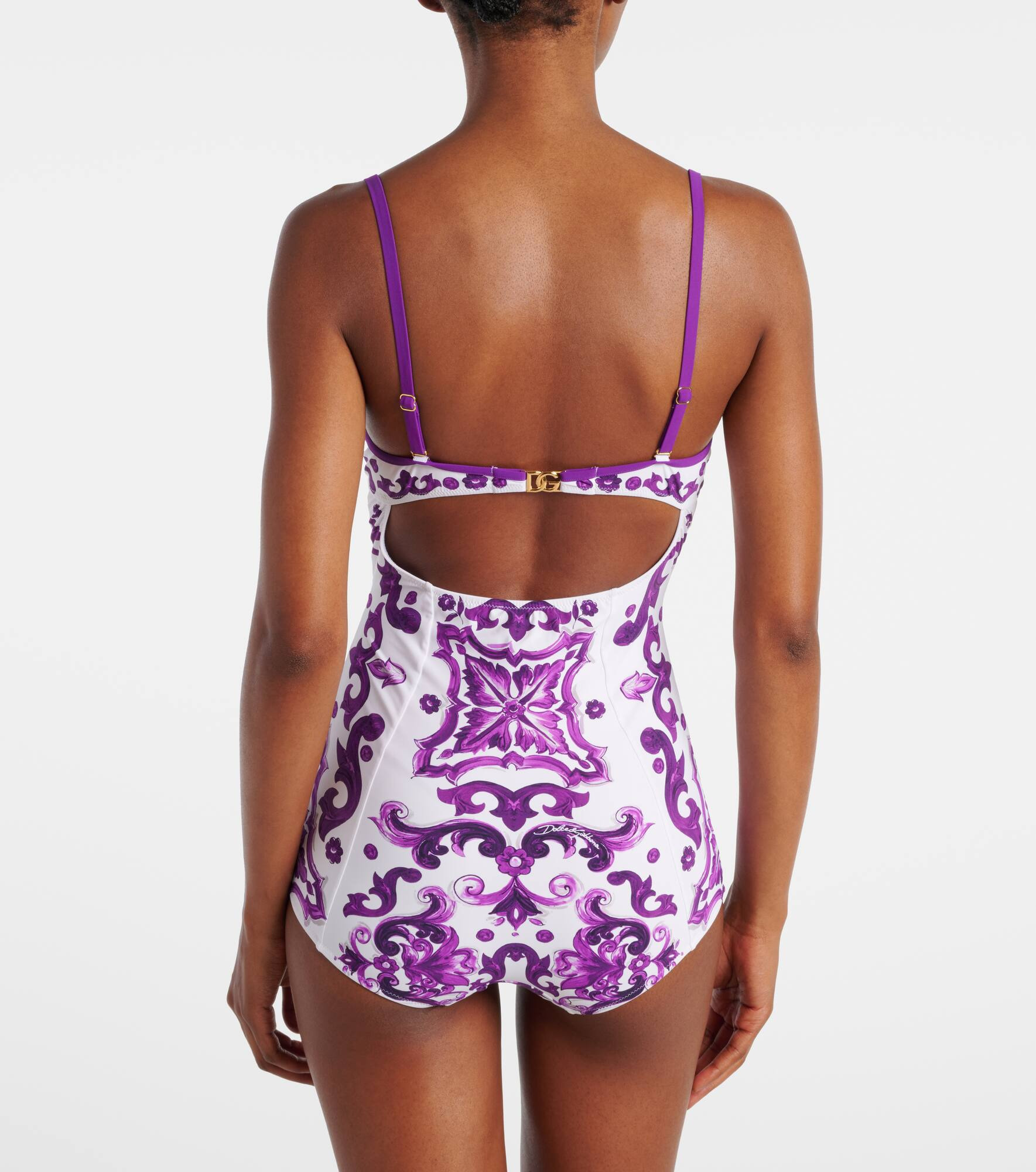 Majolica balconette swimsuit - 3