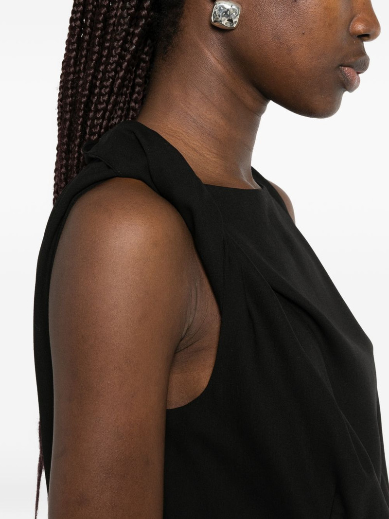 asymmetric draped top 5