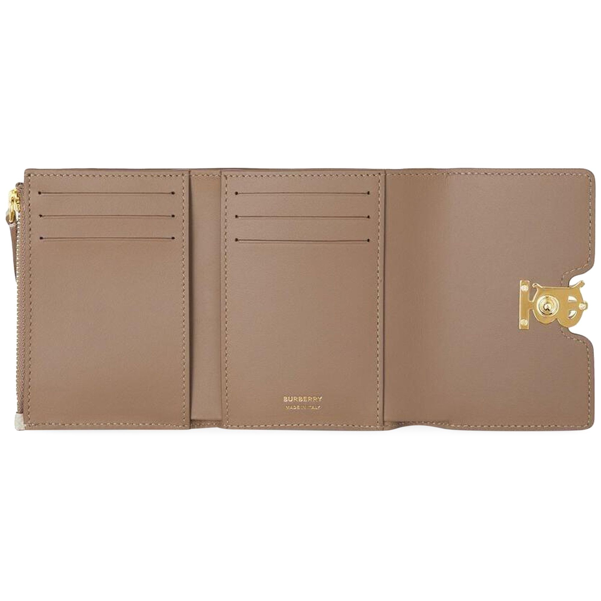 Burberry Compact Wallet 'Camel/Archive Beige/Warm Tan' - 3