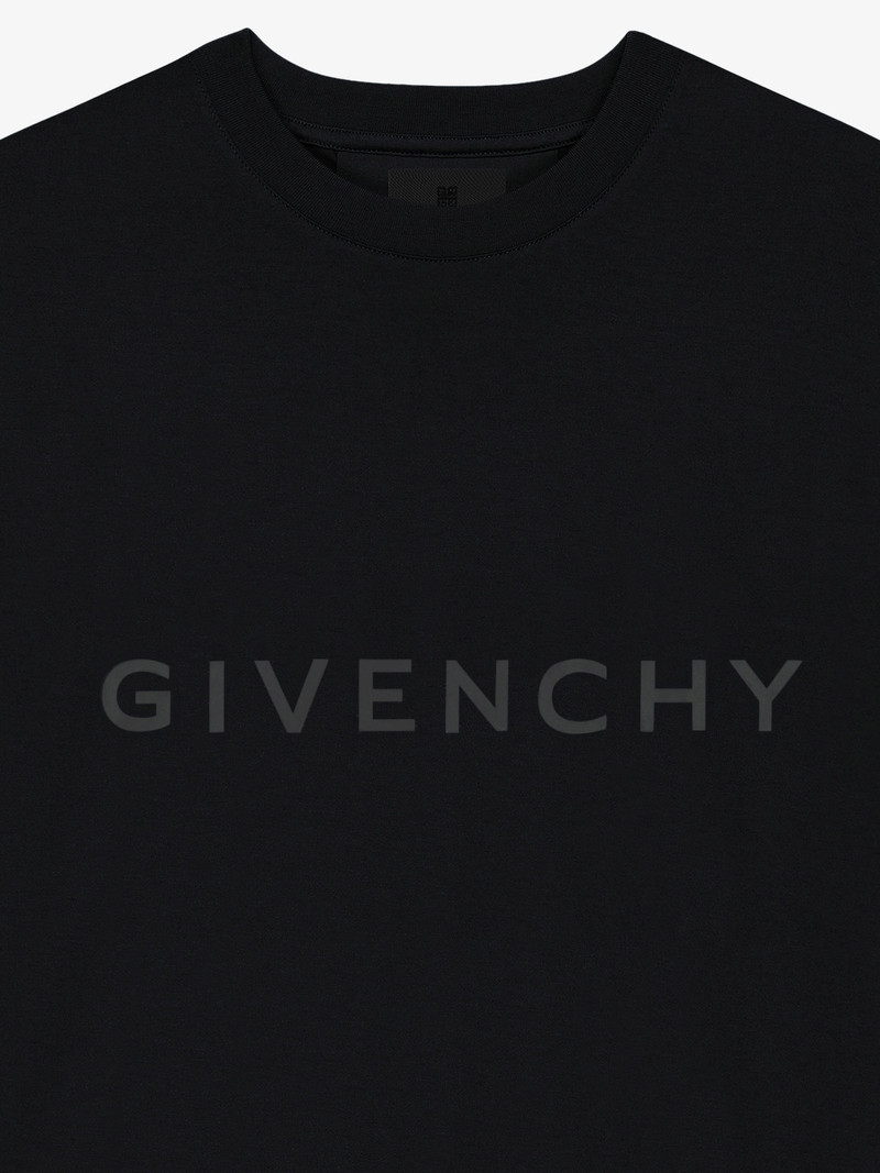 REFLECTIVE GIVENCHY SLIM FIT T-SHIRT IN COTTON 5