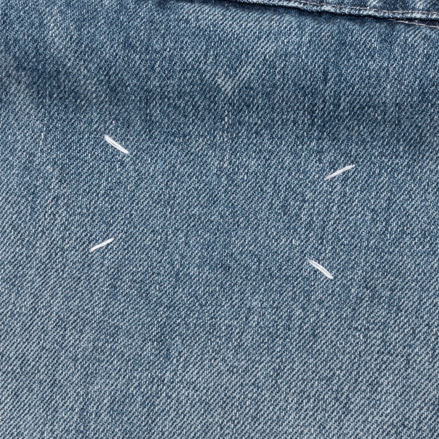 DENIM JACKET WITH CORDUROY COLLAR - LIGHT BLUE - 5
