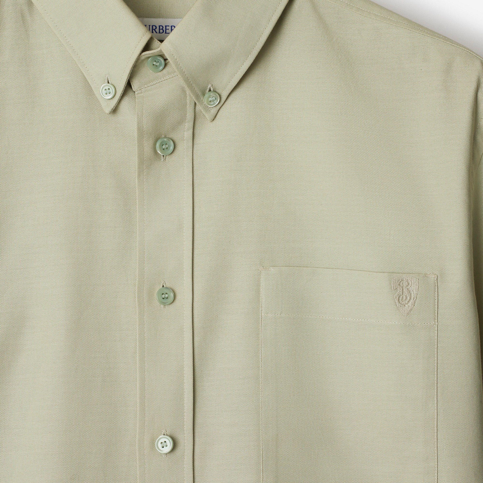 Relaxed Fit Cotton Oxford Shirt - 5