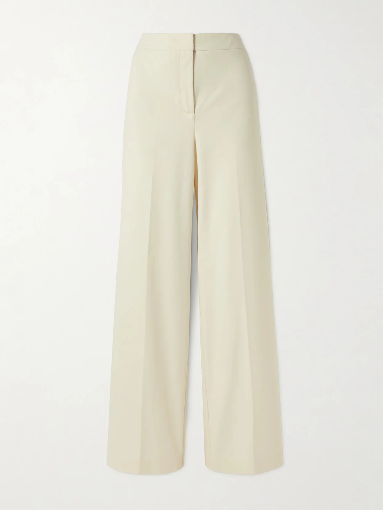 Orche Cotton-blend Wide-leg Pants - 1