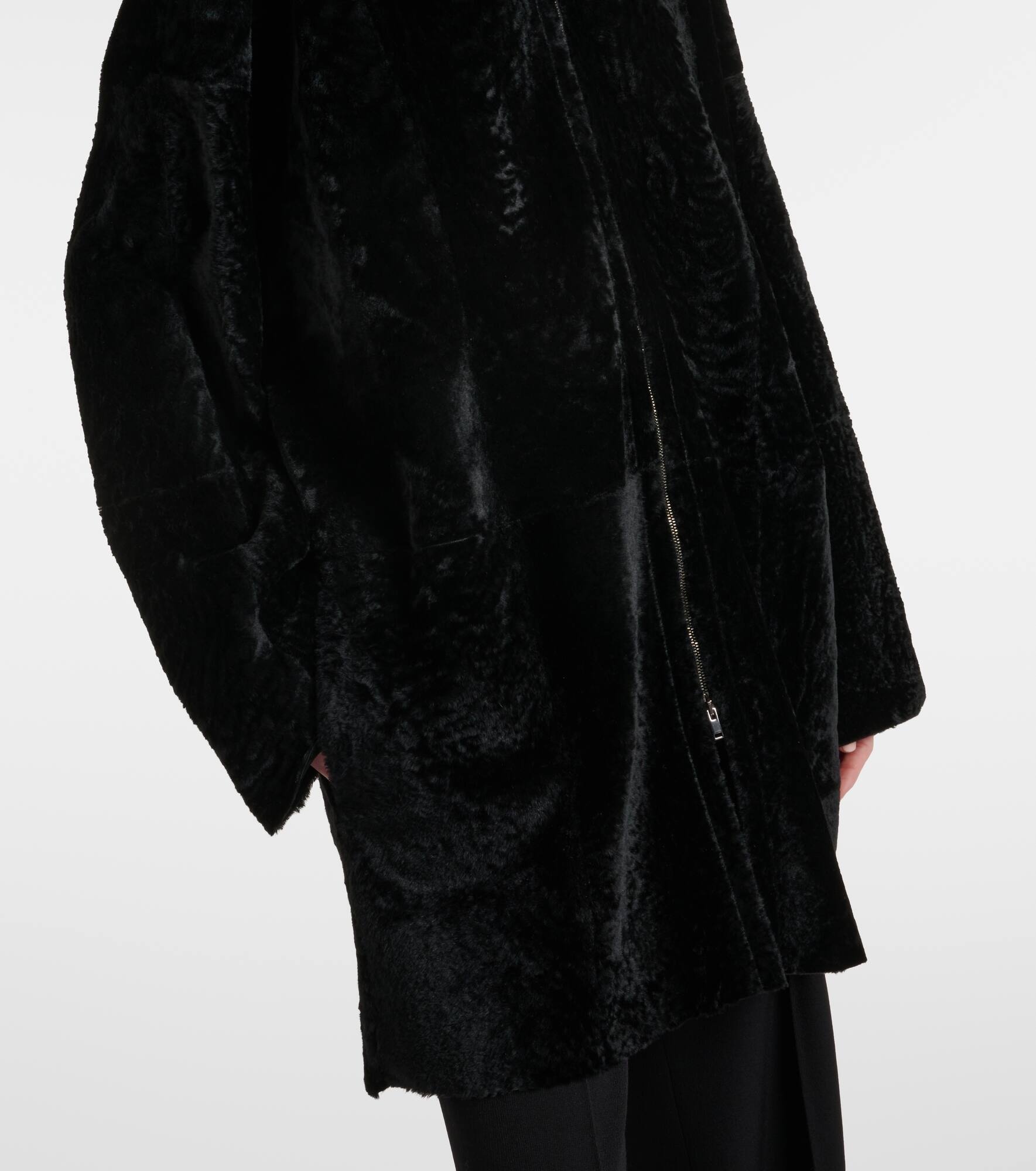 Sheeran shearling coat - 5