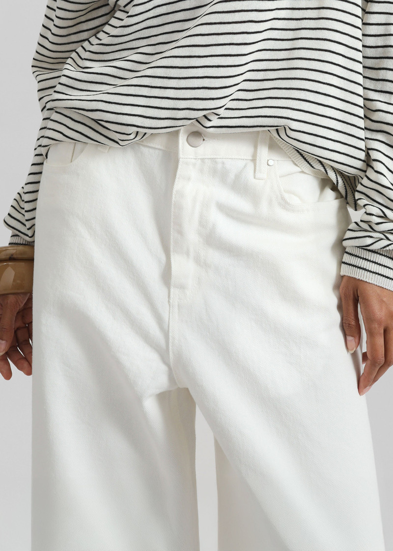 Simo Straight Jeans - White 8