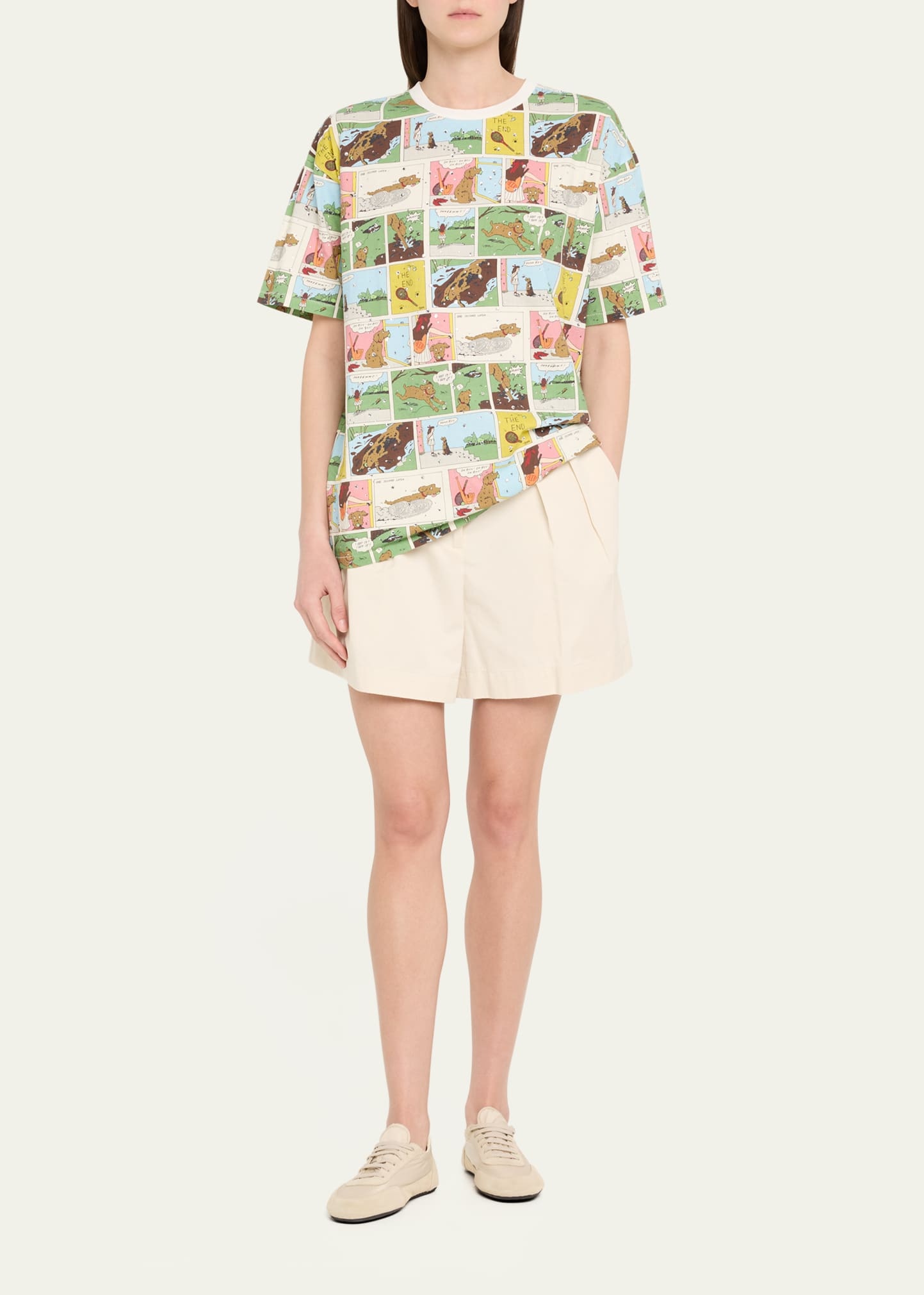 Comic Strip Printed Tee - 2