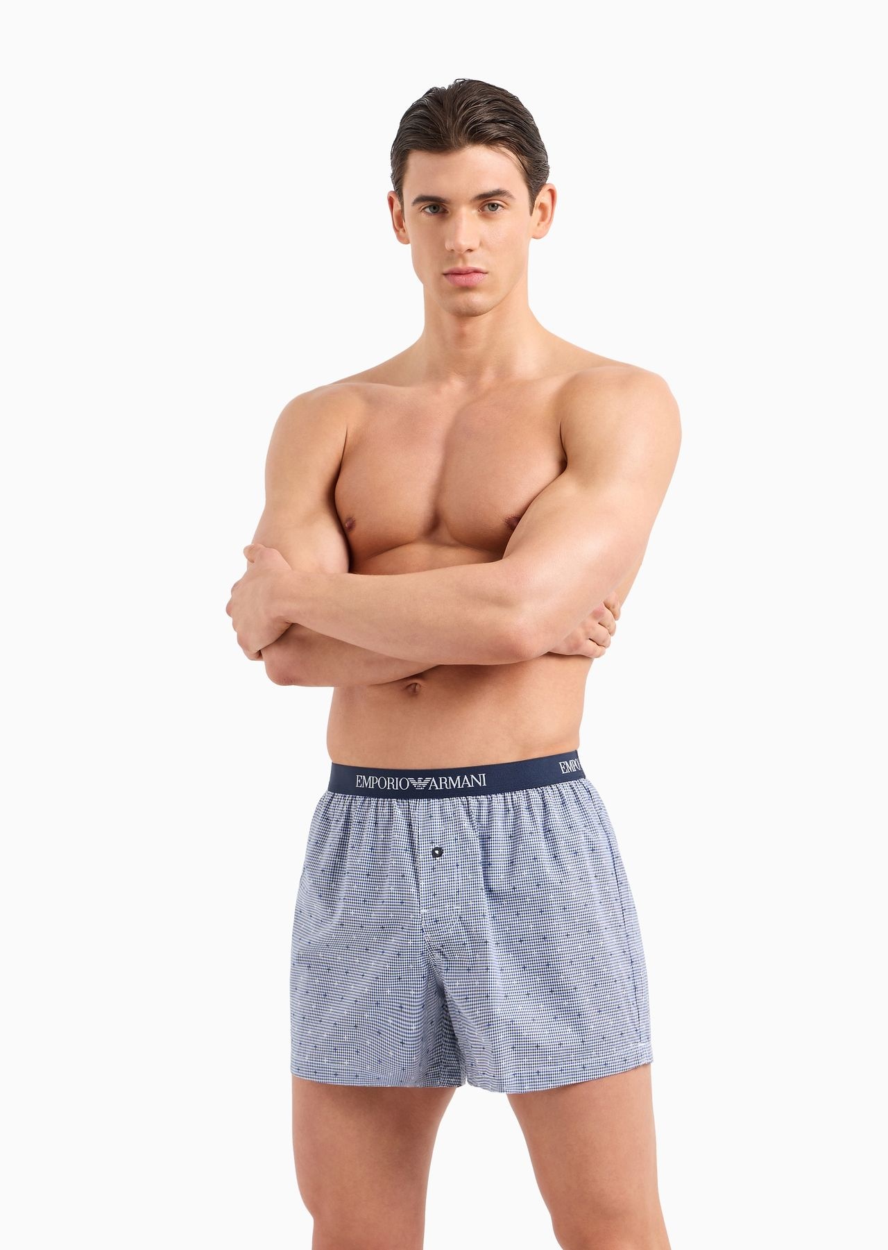 Jacquard boxers with all-over pattern - 2