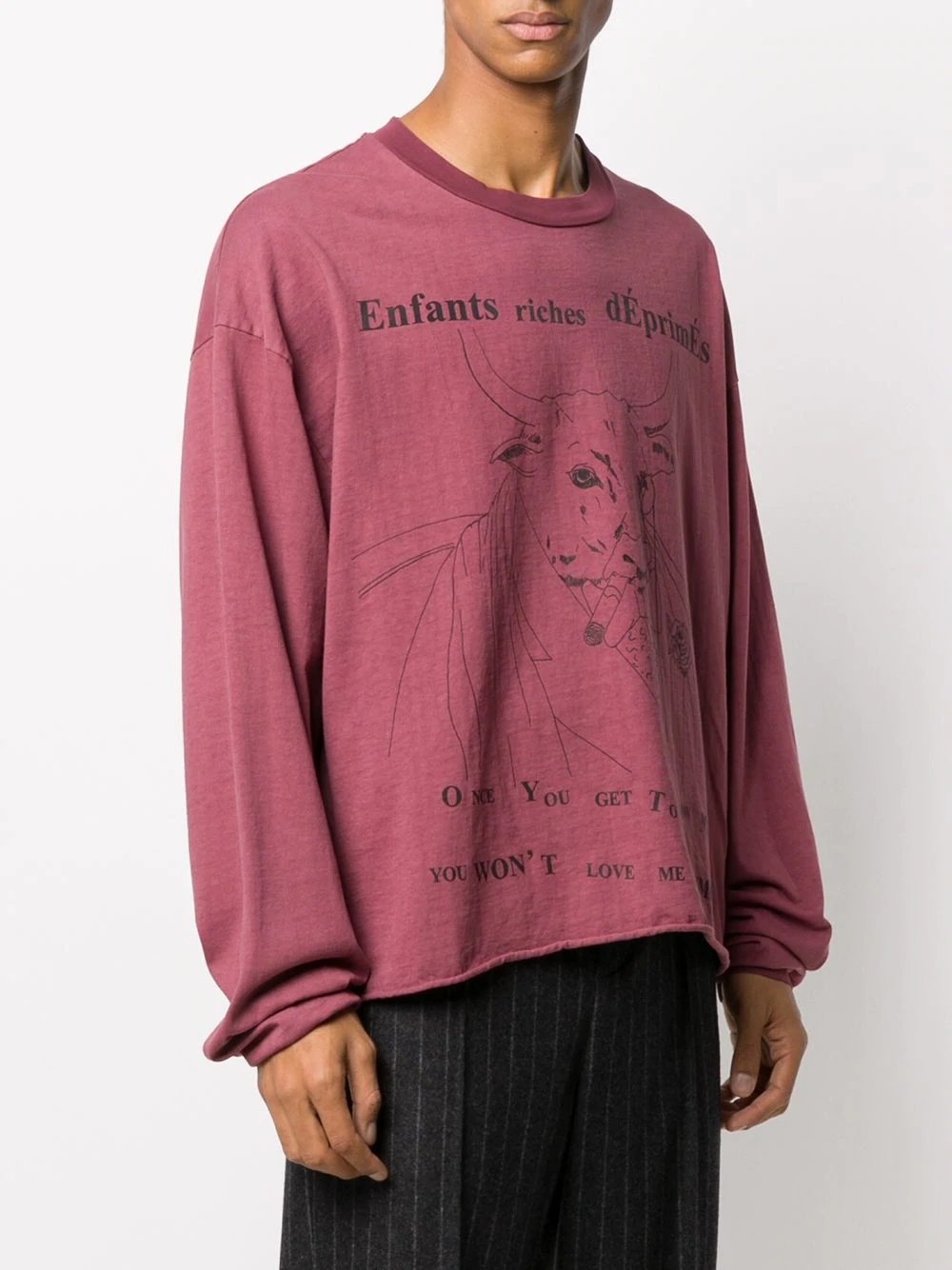 graphic-print long-sleeve T-shirt - 4