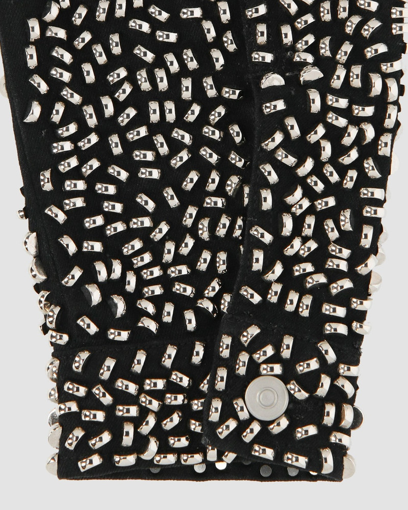 UNISEX STUDDED DENIM JACKET MADE TO ORDER 11