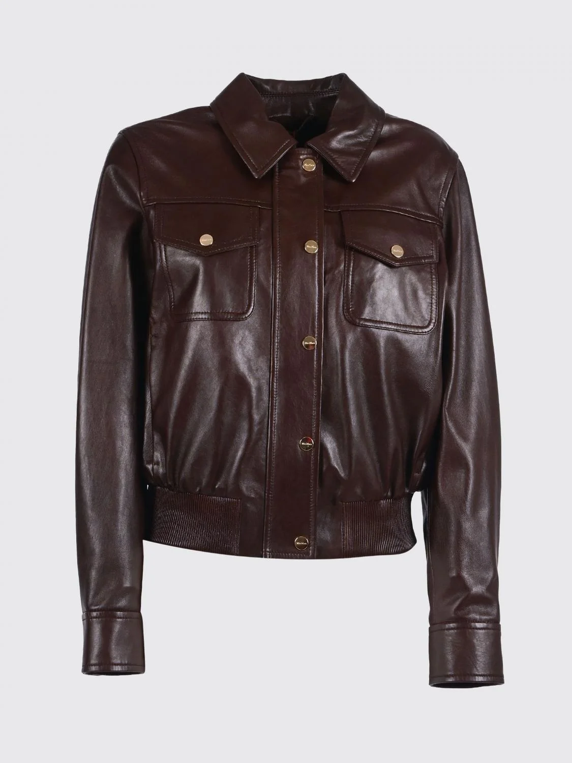Max Mara Studio Women Max Mara Studio Women Leather Jacket Max Mara Studio - 1