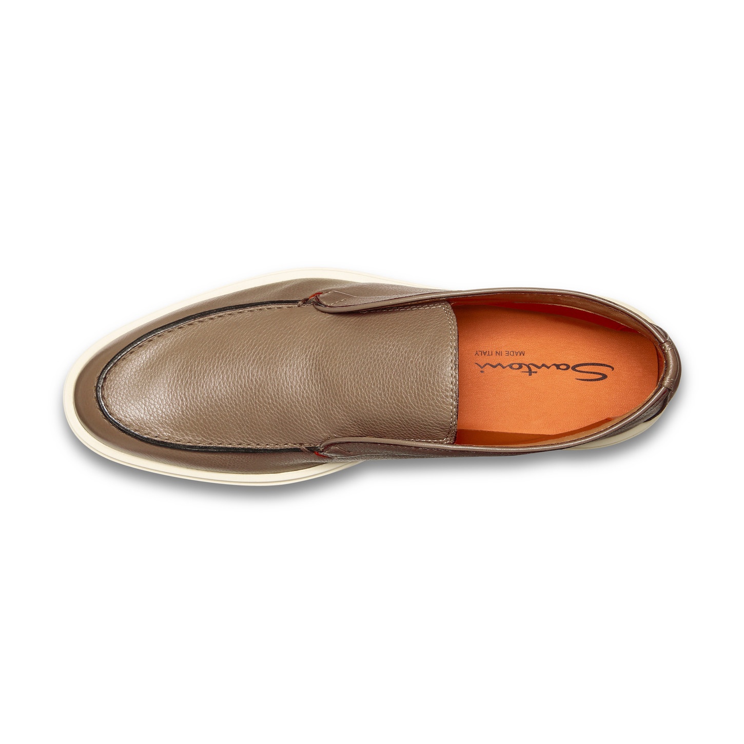 Men's natural tumbled leather desert boot - 4