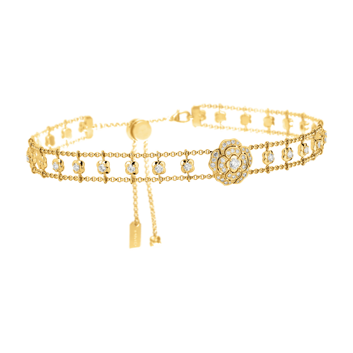 Bouton de Camélia choker - 2