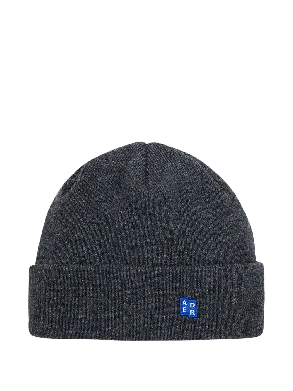 wool-blend logo-patch hat - 1