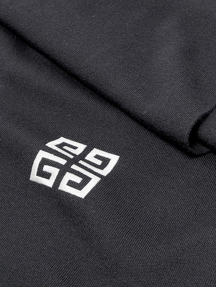 4G brand-logo wool scarf - 2