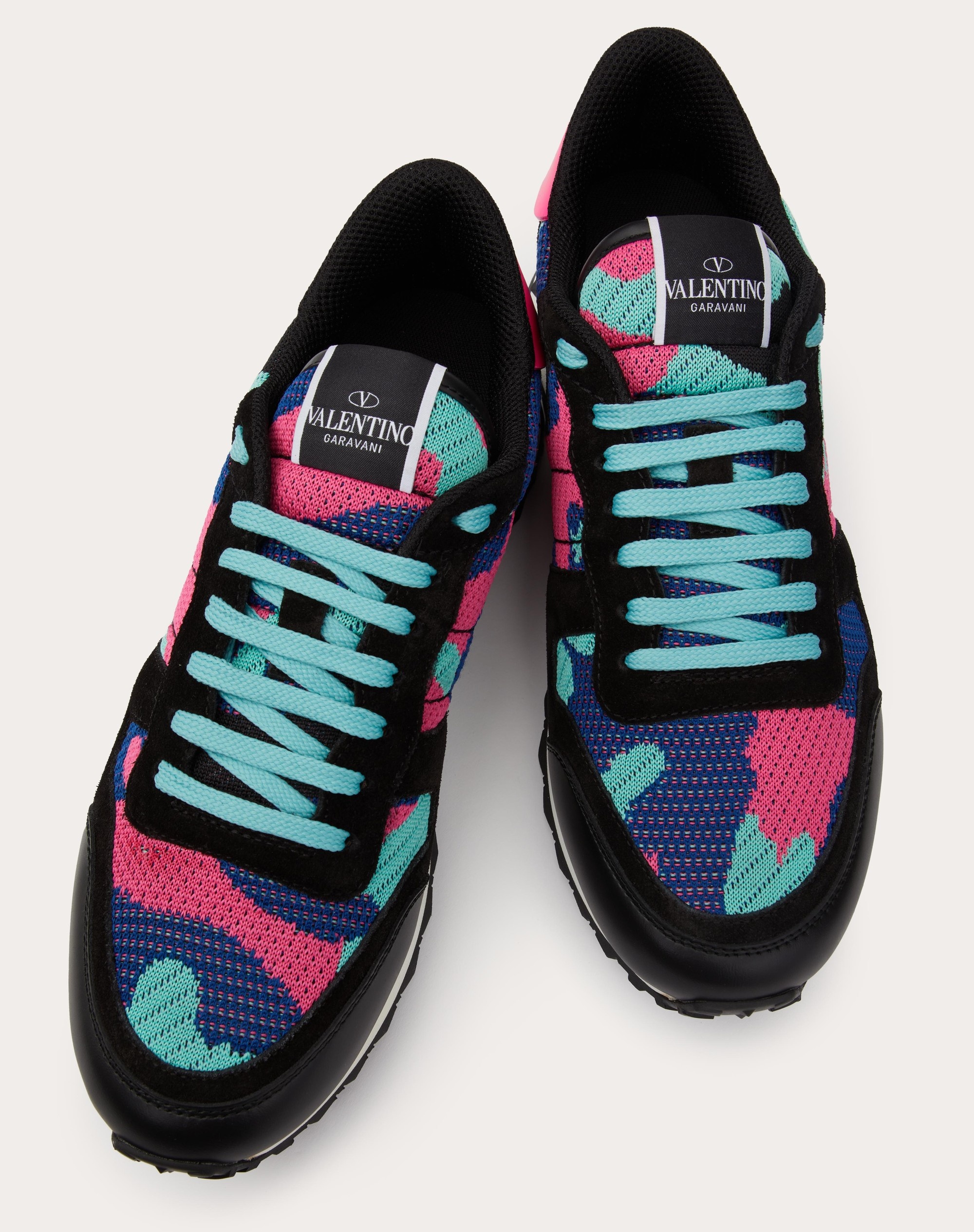 MESH FABRIC CAMOUFLAGE ROCKRUNNER SNEAKER - 3