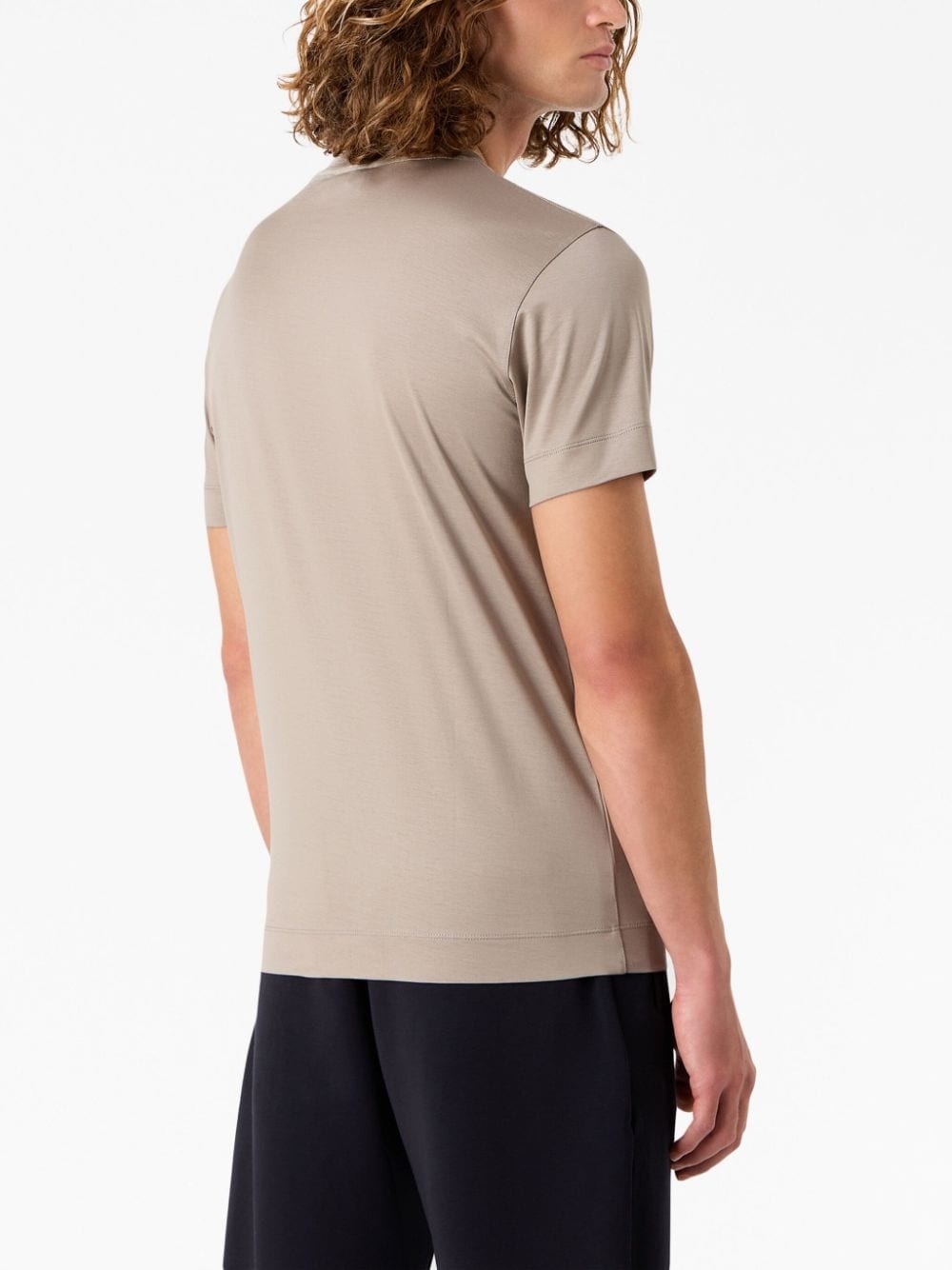 logo-embroidered crew-neck T-shirt - 4