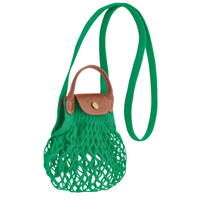 Longchamp Le Pliage Filet XS Mesh bag Green - Canvas outlook