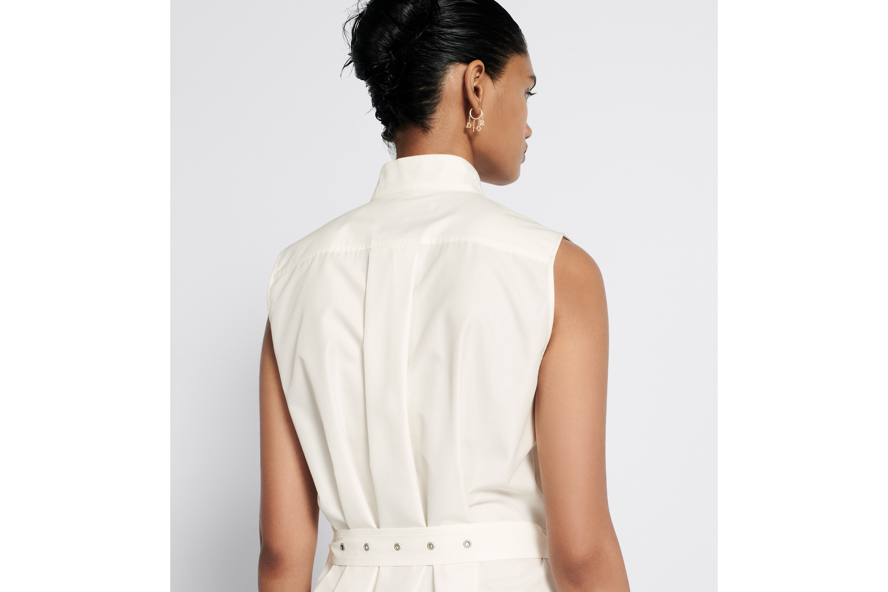 Mid-Length Shirt Dress - 6