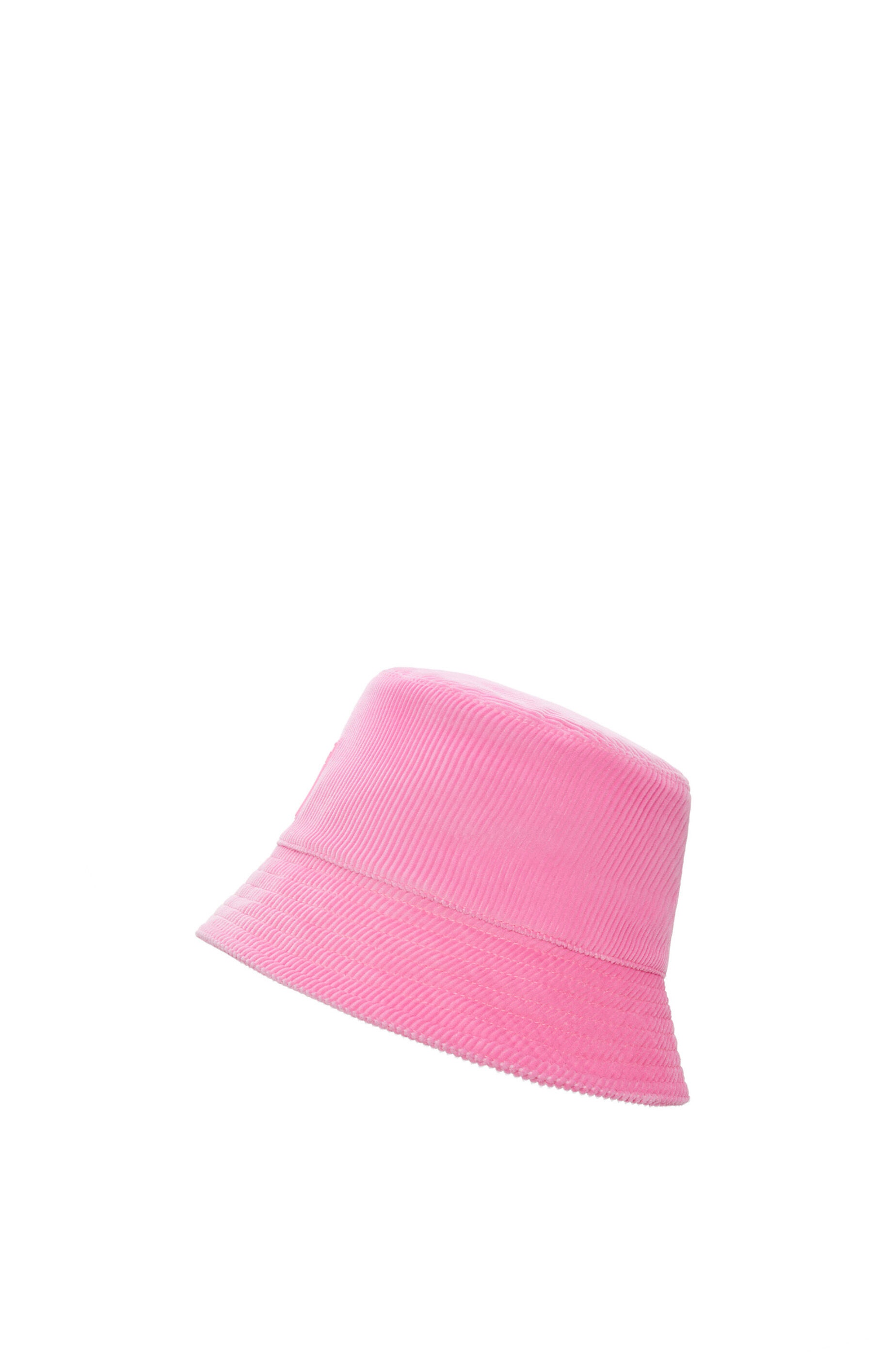 Patch bucket hat in corduroy - 2