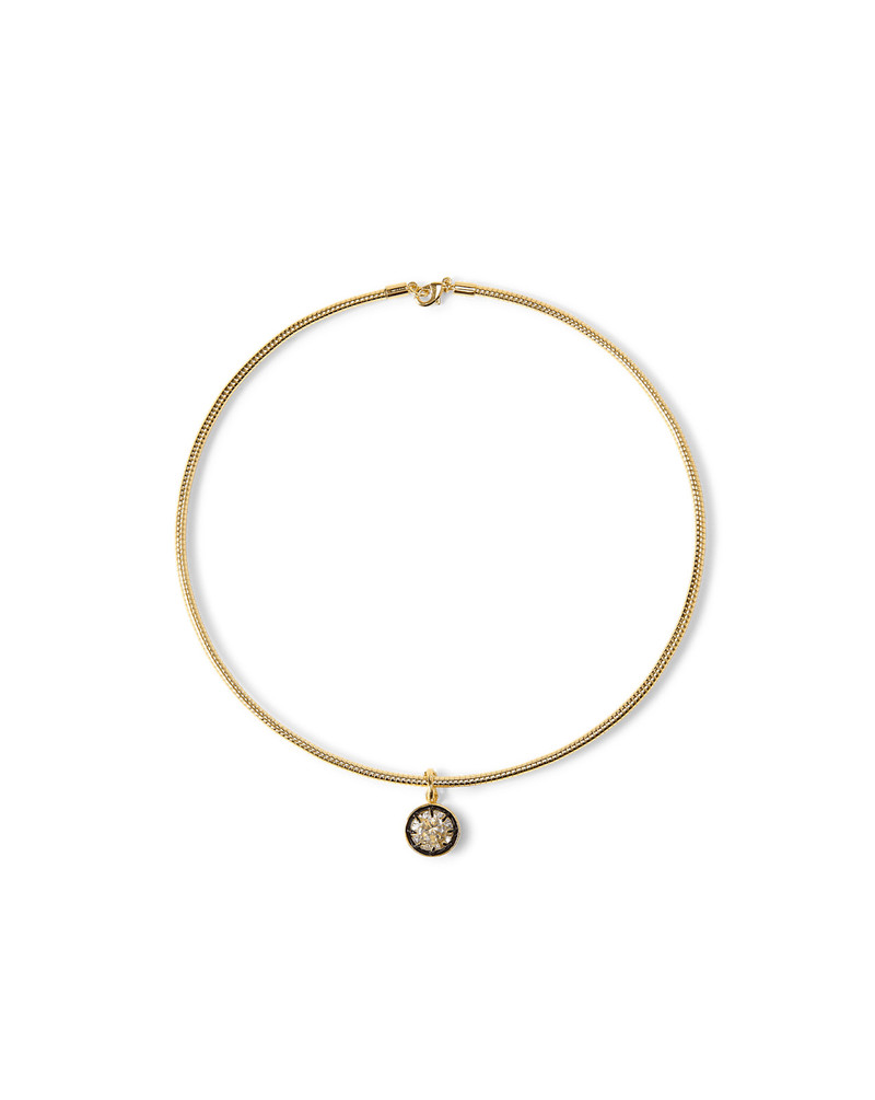 GOLD SNAKE CHAIN PENDANT NECKLACE 5