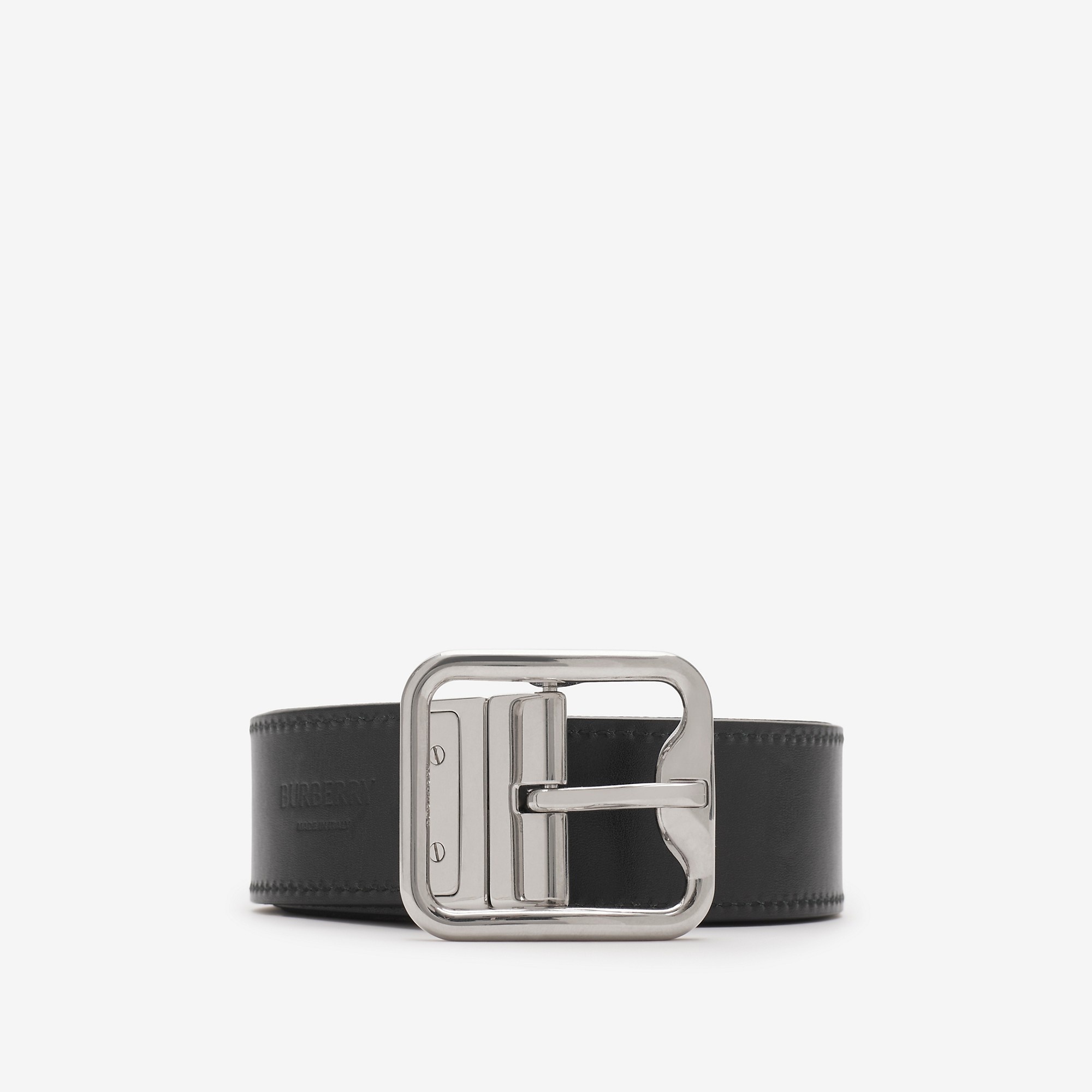Reversible Check B Buckle Belt - 4