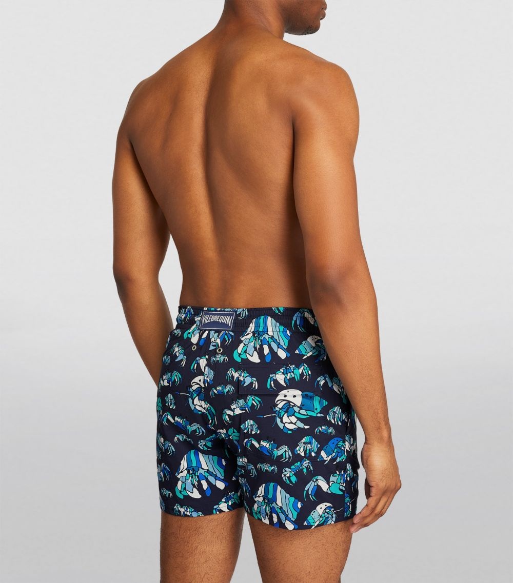 Hermit Crab Print Moorise Swim Shorts - 4