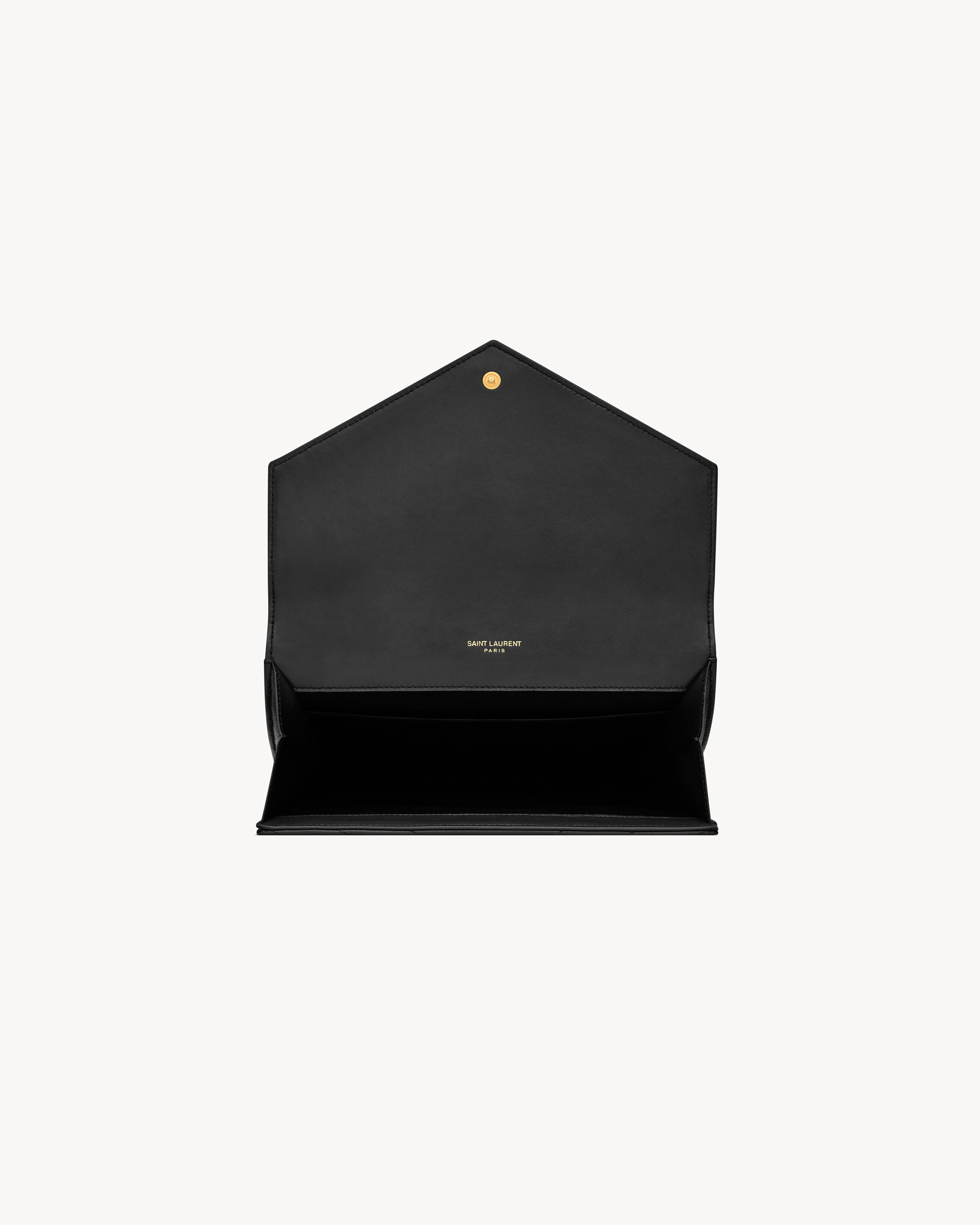 CASSANDRE MATELASSÉ FLAP POUCH IN LAMBSKIN - 5