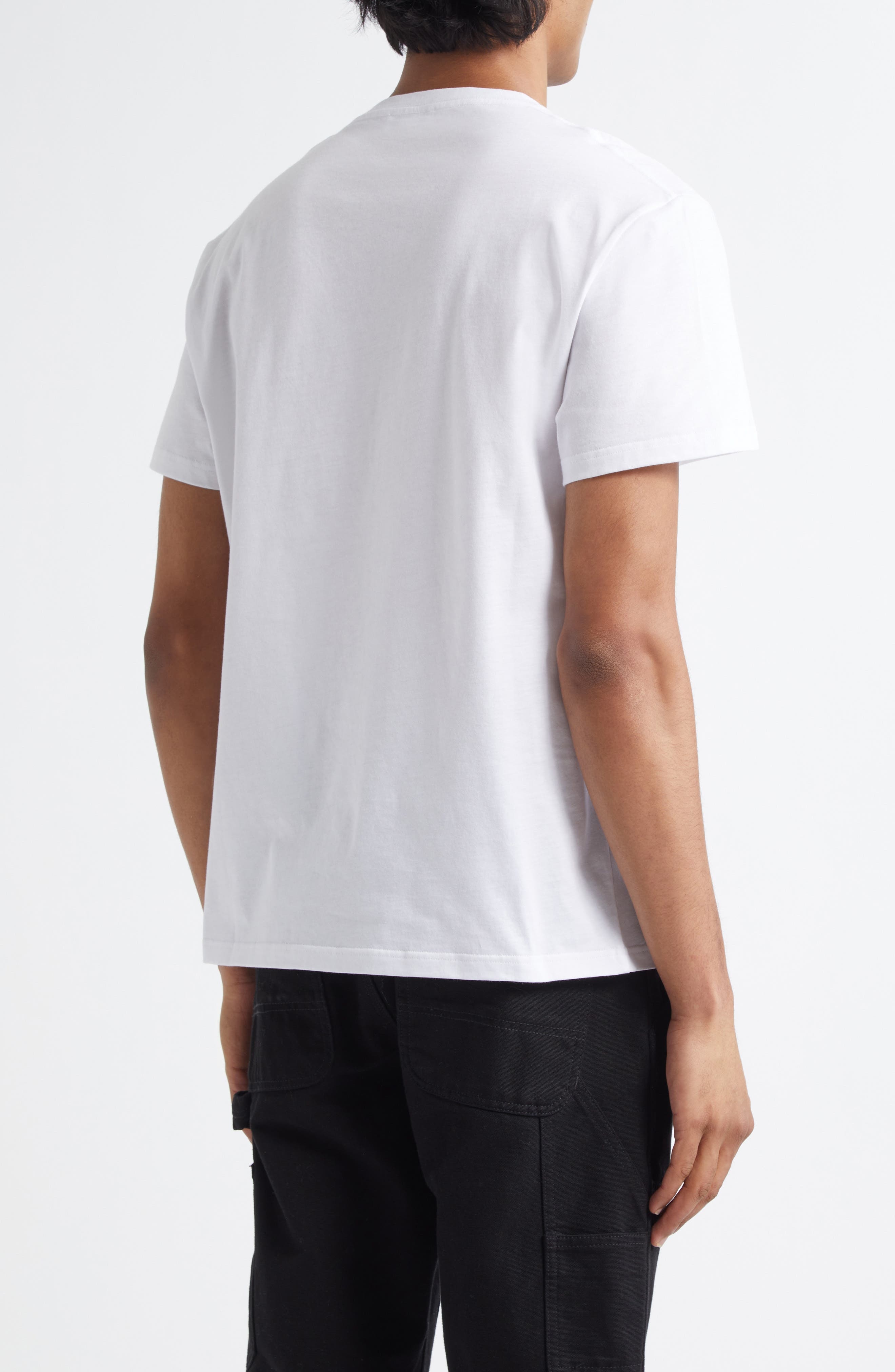 McQueen Logo Graphic T-Shirt in White /Black at Nordstrom - 2